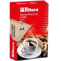 Filtero Фильтры для кофеварок Classic №4, 80 шт.