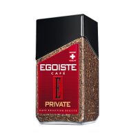 Кофе растворимый сублимированный EGOISTE Private, 100 г.