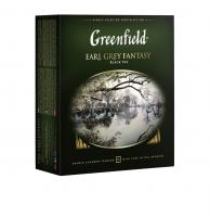Чай черный Greenfield Earl Grey Fantasy, в пакетиках 100 х 2гр. Чай черный Greenfield Earl Grey Fantasy, в пакетиках 100 х 2гр.