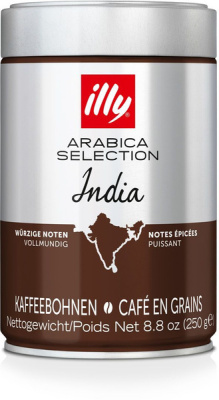 Кофе в зернах ILLY Monoarabica India, 250 гр. Кофе в зернах ILLY Monoarabica India, 250 гр.