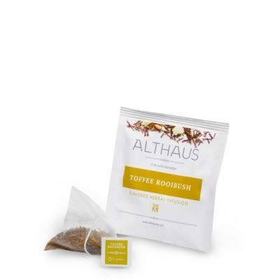 Чай травяной Althaus Toffee Rooibush в пирамидках 15x2,75гр. Чай травяной Althaus Toffee Rooibush в пирамидках 15x2,75гр.